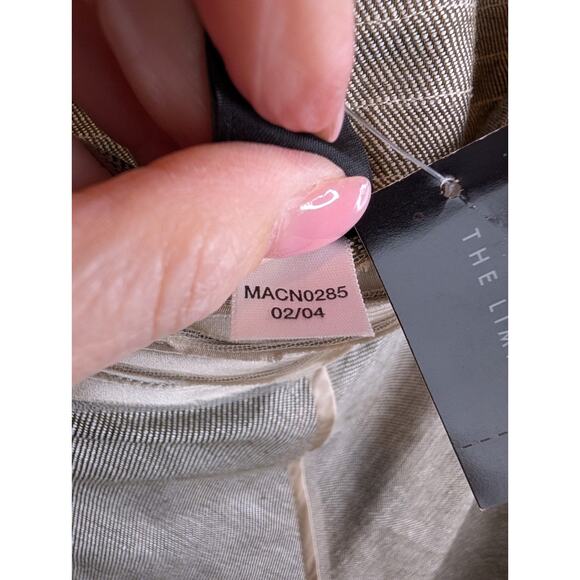 VTG Y2K Limited Gray Pleated Flared Mesh Ruffle Lined Silk Trim Skirt Size 10 - Picture 10 of 11